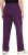 Ulla Popken Pull On Knit Straight Leg Pocket Pants Dark Blackberry - Jeans & Broeken in Grote Maten – Plus Size - 