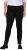 Ulla Popken Denim Look All Elastic Pocket Sienna Jeggings Black - Jeans & Broeken in Grote Maten – Plus Size - 