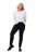 Ulla Popken Denim Look All Elastic Pocket Sienna Jeggings Black - Ulla Popken - Ulla Popken Grote Maten Kleding