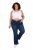 Ulla Popken Marie Fit Bootcut Stretch Jeans Blue Denim - Ulla Popken - Ulla Popken Grote Maten Kleding