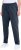 Ulla Popken Basic Drawstring Elastic Waist Cotton Blend Joggers Navy - Jeans & Broeken in Grote Maten – Plus Size - 