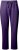 Ulla Popken Basic Drawstring Elastic Waist Cotton Blend Joggers Deep Violet - Jeans & Broeken in Grote Maten – Plus Size - 