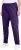 Ulla Popken Basic Drawstring Elastic Waist Cotton Blend Joggers Deep Violet - Jeans & Broeken in Grote Maten – Plus Size - 
