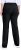 Ulla Popken Bengaline Elastic Waist Thermal Pants Black - Jeans & Broeken in Grote Maten – Plus Size - 