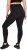 Ulla Popken Lightfit Quick Drying Leggings Black - Jeans & Broeken in Grote Maten – Plus Size - 