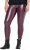 Ulla Popken Metallic Faux Leather Leggings Plum - Jeans & Broeken in Grote Maten – Plus Size - 