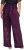 Ulla Popken Wide Leg Sequined Pants Mulberry - Jeans & Broeken in Grote Maten – Plus Size - 