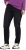 Ulla Popken Rhinestone Detail Stretch Fit Jeans Black - Jeans & Broeken in Grote Maten – Plus Size - 