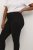 Kaffe Curve Ana Cropped Twill Jeggings Diepzwart - Jeans & Broeken in Grote Maten – Plus Size - 