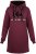 Nora Mikken KADRI Long Hoodie Burgundy - Sweaters & hoodies - 