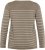 Kaffe Curve Linia Boatneck Pullover Morel Melange with Silver Lurex - Gebreide truien - 