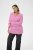 Kaffe Curve Emilia Pullover Pink Power Melange - Gebreide truien - 