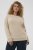 Kaffe Curve Jina Knit Pullover Feather Grey Melange - Gebreide truien - 