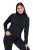 Ulla Popken Basic Long Sleeve Slim Fit Turtleneck Black - Sweaters & hoodies - Warme Sweatshirts, Hoodies & Truien