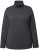 Ulla Popken Basic Long Sleeve Slim Fit Turtleneck Charcoal Grey Melange - Sweaters & hoodies - 