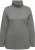 Ulla Popken Basic Long Sleeve Slim Fit Turtleneck Grey - Sweaters & hoodies - 
