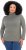 Ulla Popken Basic Long Sleeve Slim Fit Turtleneck Grey - Sweaters & hoodies - 