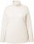 Ulla Popken Basic Long Sleeve Slim Fit Turtleneck Natural - Sweaters & hoodies - 