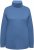 Ulla Popken Basic Long Sleeve Slim Fit Turtleneck Ink Blue - Sweaters & hoodies - 