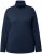 Ulla Popken Basic Long Sleeve Slim Fit Turtleneck Navy Blue - Sweaters & hoodies - 