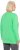 Ulla Popken Back To Basics V-Neck Relaxed Fit Cotton Tee Mint Green - T-shirts - 