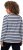 Ulla Popken Striped A-Line Long Sleeve Tee Navy Blue - Bedrukte T-shirts voor dames - 