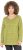 Ulla Popken Allover Graphic Long Sleeve Tee Avocado Green - Bedrukte T-shirts voor dames - 