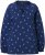 Ulla Popken Swallow Print Long Sleeve Tee Ink Blue - Bedrukte T-shirts voor dames - 