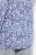Ulla Popken Allover Printed Pleated Long Sleeve Tee Dark Blue - Bedrukte T-shirts voor dames - Bedrukte T-shirts voor Dames