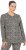 Ulla Popken Leopard Print Long Sleeve Ski Tee Black - Bedrukte T-shirts voor dames - 