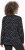 Ulla Popken Allover Printed Long Sleeve Tee Black - Bedrukte T-shirts voor dames - 