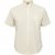 North Latitude Shirt Linen Cotton Short Sleeve Off-White - Overhemden - Overhemden Grote Maten Heren