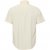 North Latitude Shirt Linen Cotton Short Sleeve Off-White - Overhemden - Overhemden Grote Maten Heren