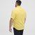 North Latitude Shirt Linen Cotton Short Sleeve Yellow - Overhemden - Overhemden Grote Maten Heren