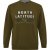 North Latitude Sweatshirt Army Green - Sweaters & hoodies - Sweaters & Hoodies Grote Maten Heren