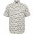North Latitude Shirt Short Sleeve Off White - Overhemden - Overhemden Grote Maten Heren