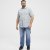 North Latitude Shirt Short Sleeve Light Blue - Overhemden - Overhemden Grote Maten Heren