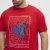 North Latitude T-Shirt Printed Short Sleeve Red - T-shirts - Grote Maten T-shirts Heren