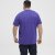 North Latitude T-Shirt Printed Allover Blue - T-shirts - Grote Maten T-shirts Heren
