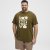 North Latitude T-Shirt Lazy Days Green - T-shirts - Grote Maten T-shirts Heren
