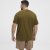 North Latitude T-Shirt Lazy Days Green - T-shirts - Grote Maten T-shirts Heren