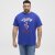 North Latitude T-Shirt Lollipop Blue - T-shirts - Grote Maten T-shirts Heren