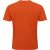 North Latitude T-Shirt Ice Cream Orange - T-shirts - Grote Maten T-shirts Heren