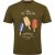 North Latitude T-Shirt Ice Cream Green - T-shirts - Grote Maten T-shirts Heren