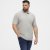 North Latitude Polo Short Sleeve Grey - Polo shirts - Grote Maten Poloshirts Heren
