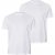 North Latitude T-Shirt 2-Pack White - T-shirts - Grote Maten T-shirts Heren