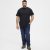 North Latitude T-Shirt 2-Pack Black - T-shirts - Grote Maten T-shirts Heren