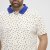 North Latitude Polo Pique Printed Off-White - Polo shirts - Grote Maten Poloshirts Heren