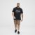 North Latitude Polo Pique Short Sleeve Black - Polo shirts - Grote Maten Poloshirts Heren
