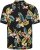 North Latitude Shirt Short Sleeve Printed Allover Black - Overhemden - Overhemden Grote Maten Heren